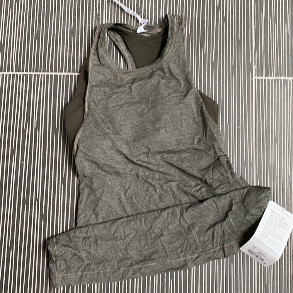 Extra Mile Tank- built in sport’s bra